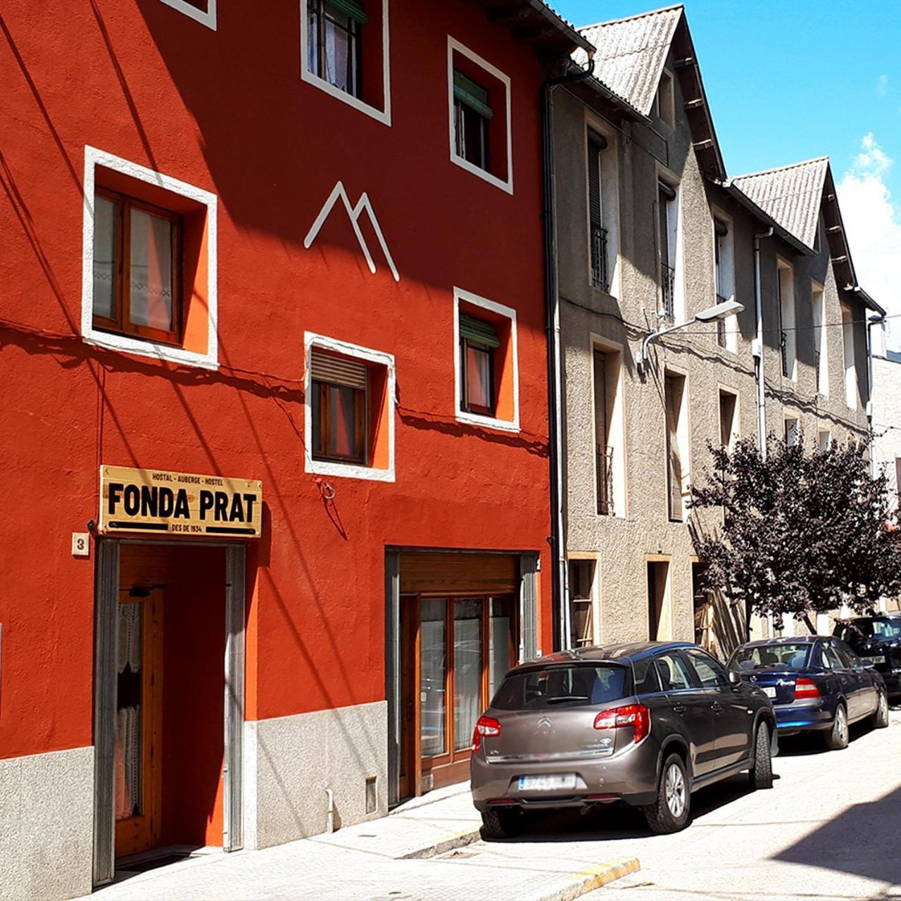 Hostal Fonda Prat Пучсерда Экстерьер фото